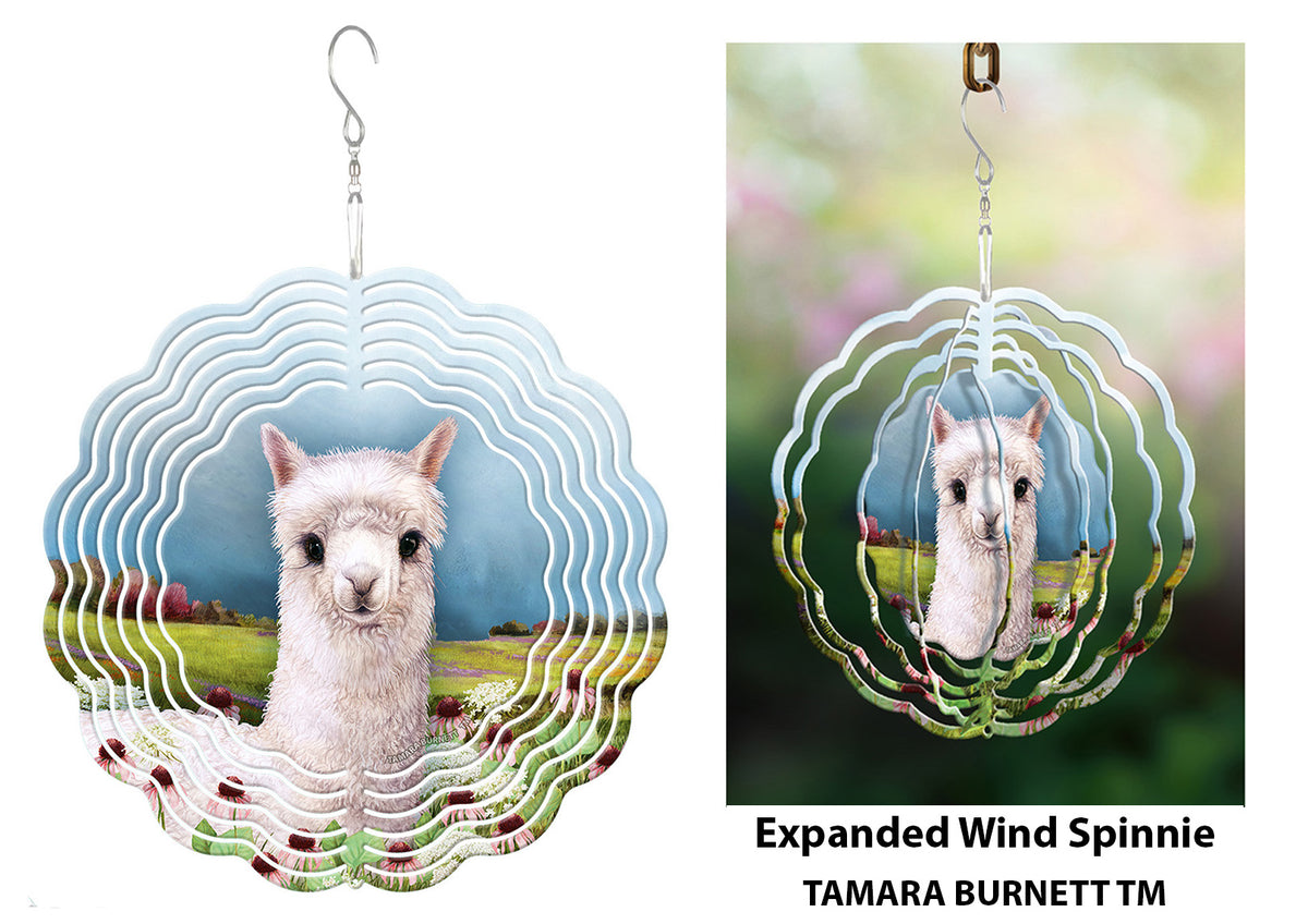 Alpaca White Wind Spinner