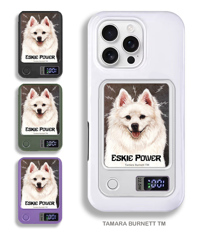 American Eskimo Phone Bank Wireless Charger