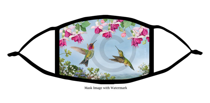Anna's Hummingbird Face Mask