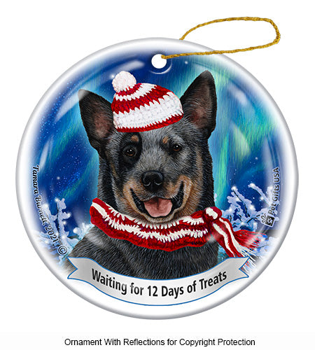 Australian Cattle 12 Days of Treats Ornament