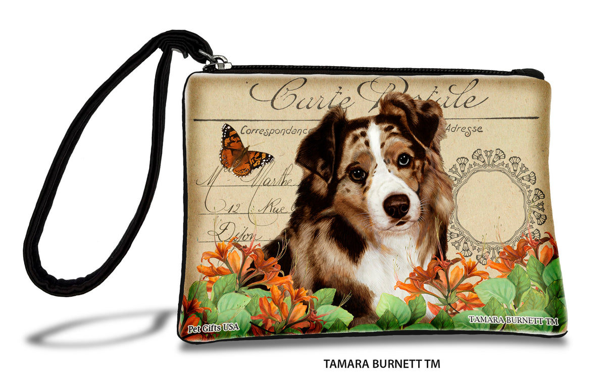 Australian Shepherd Red Merle Zippees Pet Pouch