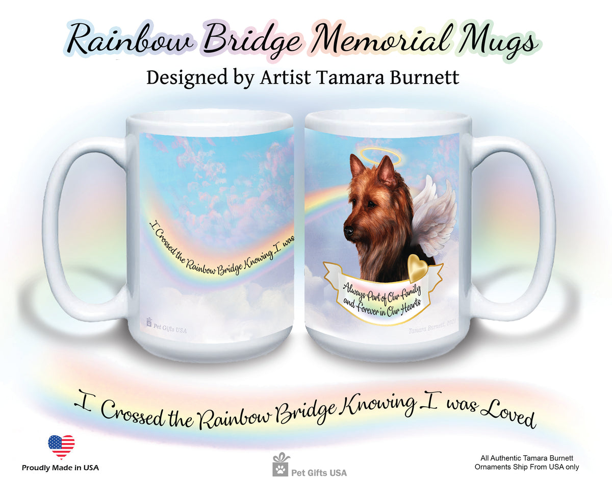 Australian Terrier Memorial Mug 15 oz