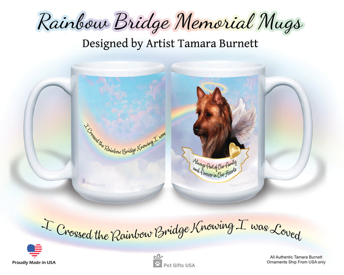 Australian Terrier Memorial Mug 15 oz
