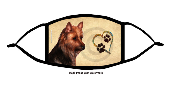 Australian Terrier Face Mask