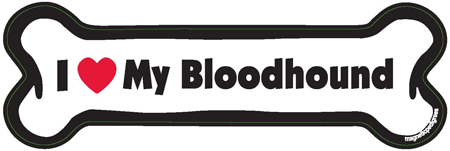 Bloodhound Bone Shaped Magnets
