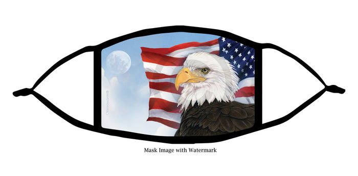 Bald Eagle Face Mask