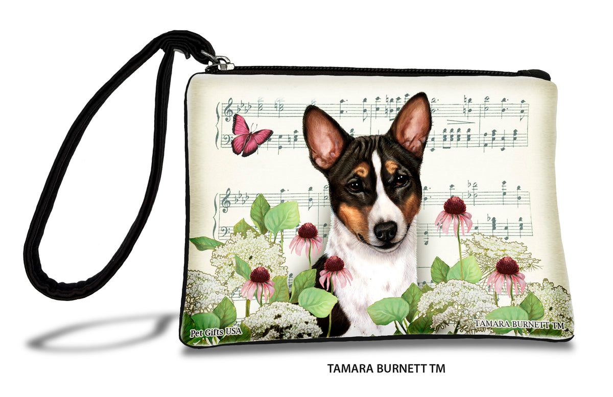 Basenji Tri Zippees Pet Pouch