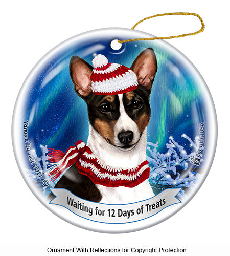 Basenji Tricolor Ornament