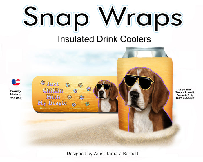 Beagle Snap Wrap Cozy