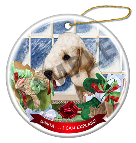 Bedlington Terrier Sandy Ornament