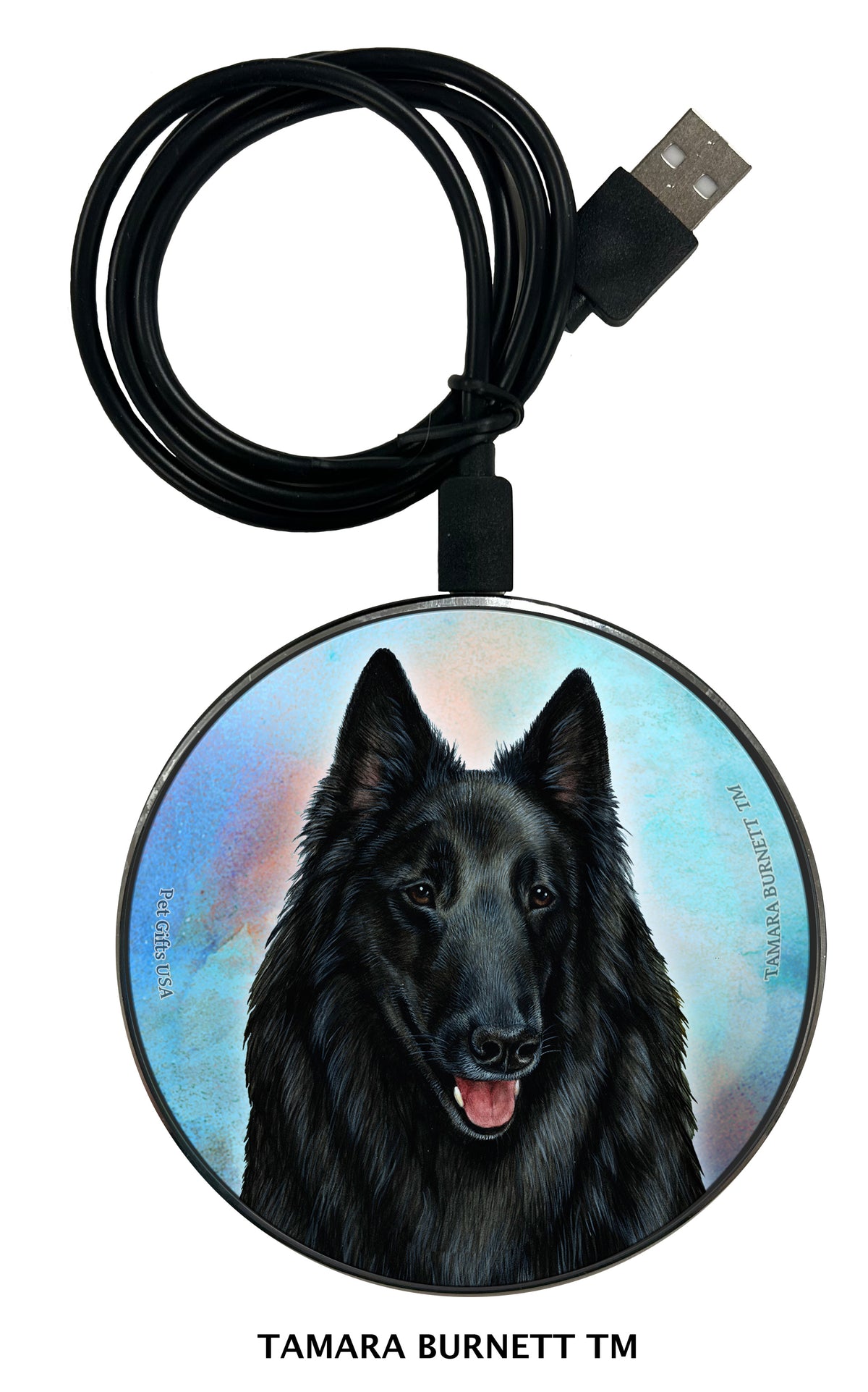 Belgian Sheepdog Style 1 Zoomies Wireless Charger