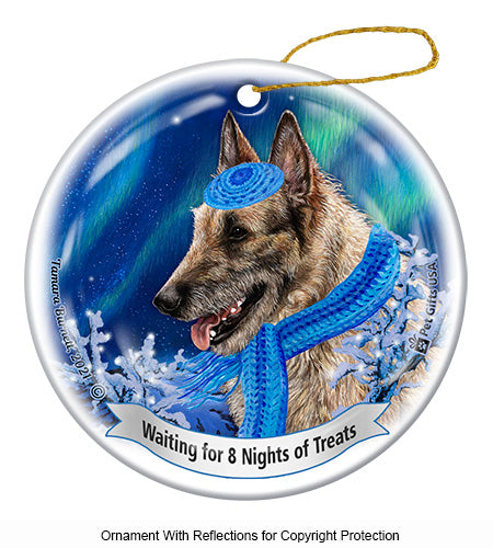 Belgian Laekenois Hanukkah Ornament