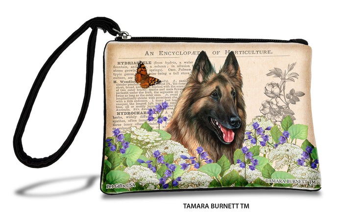 Belgian Tervuren Fawn Zippees Pet Pouch
