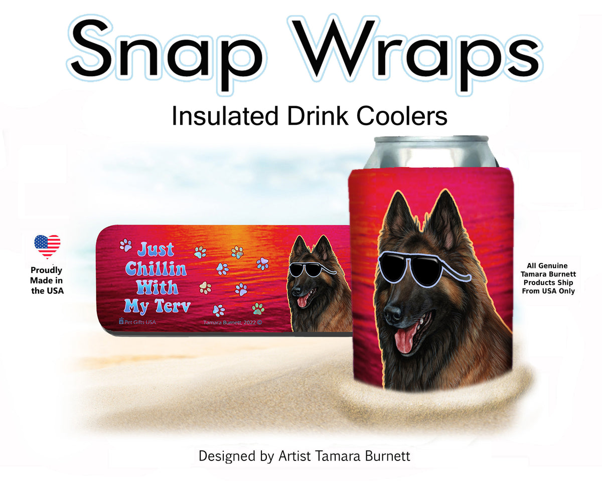 Belgian Tervuren Mahogany Snap Wrap Cozy