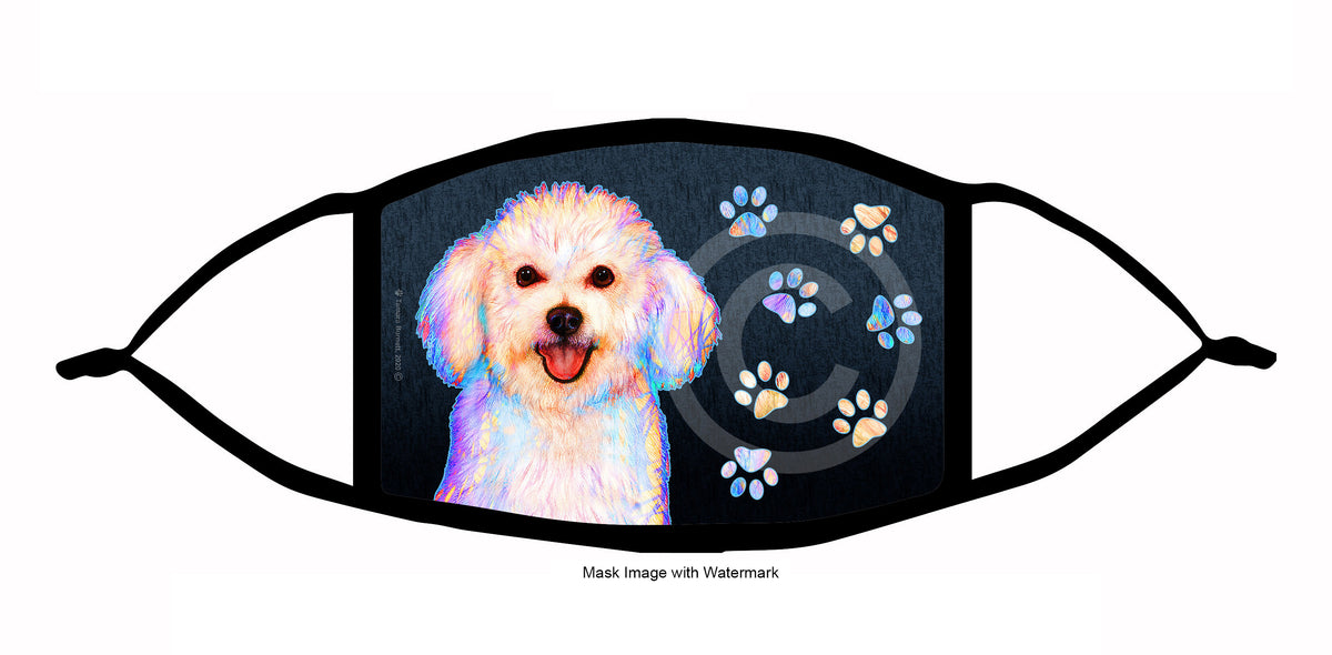 Bichon Frise Face Mask