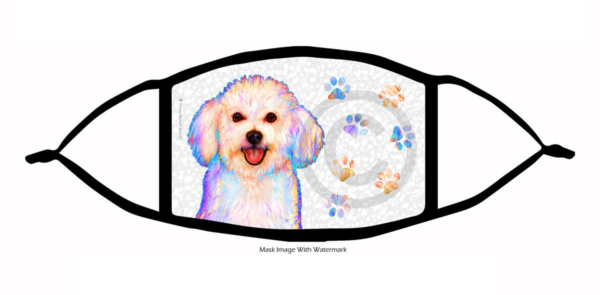 Bichon Frise Face Mask