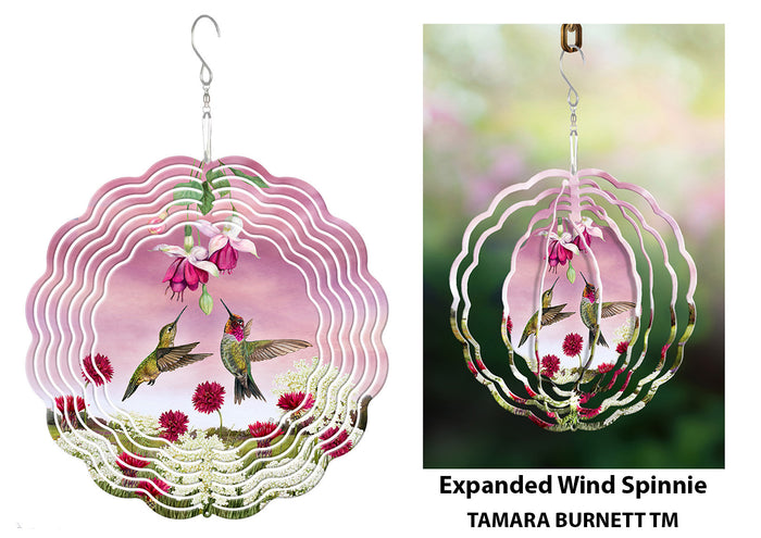 Anna's Hummingbird Wind Spinner