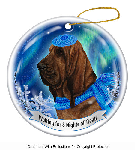 Bloodhound Hanukkah Ornament