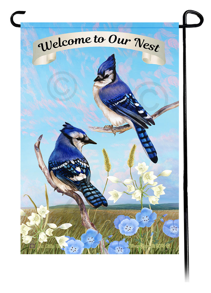 Blue Jays Wild Bird & Wildlife Garden Flags