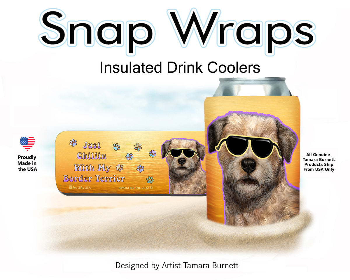 Border Terrier Snap Wrap Cozy