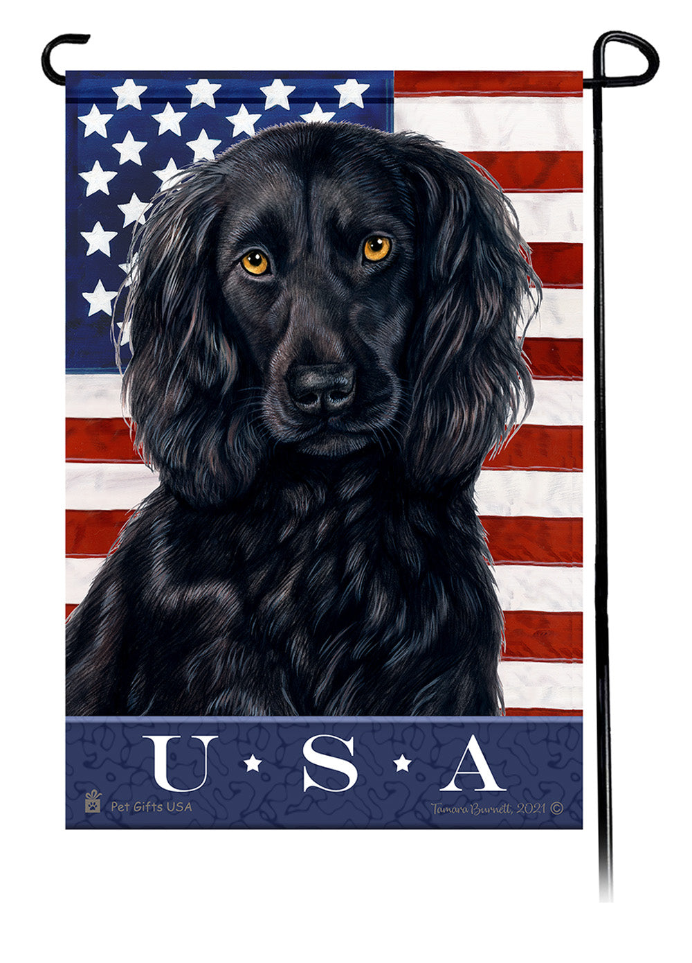 Boykin Spaniel True Blue Garden Flags