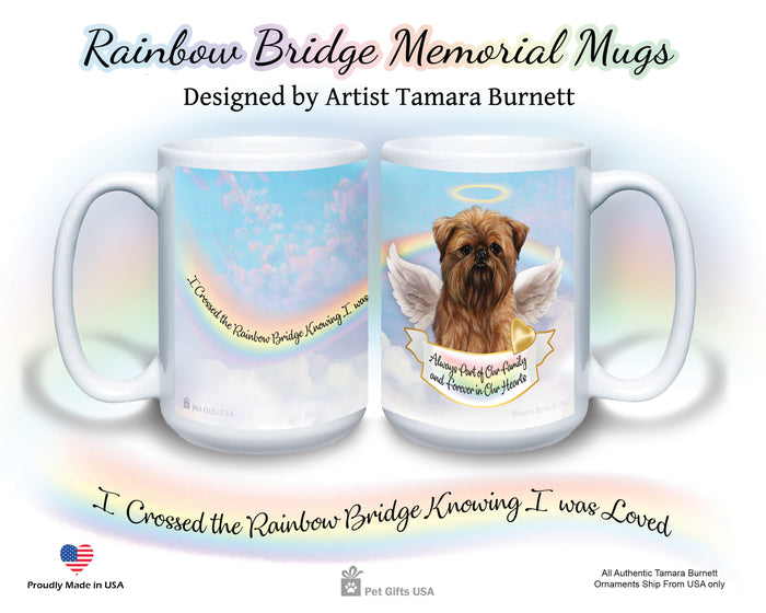 Brussels Griffon Memorial Mug 15 oz