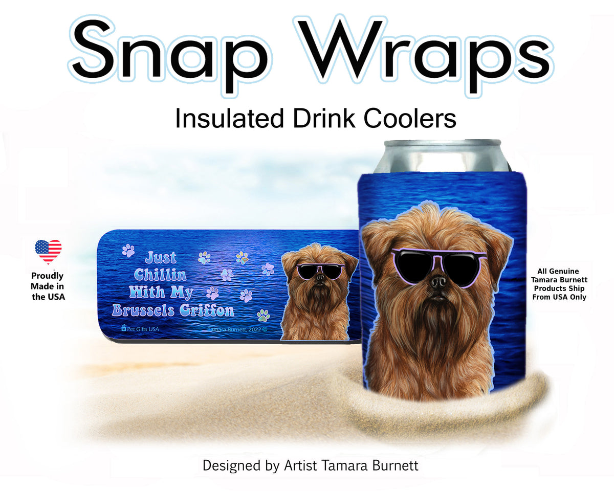 Brussels Griffon Snap Wrap Cozy