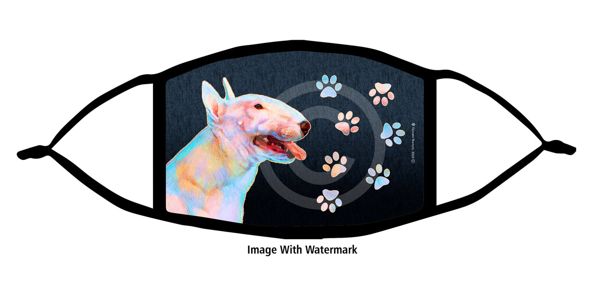 Bull Terrier, White Face Mask