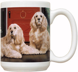 Cocker Spaniel Porch - Fiddler's Elbow Mug