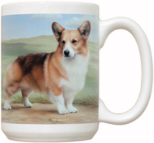 Corgi On Path - Fiddler's Elbow Mug