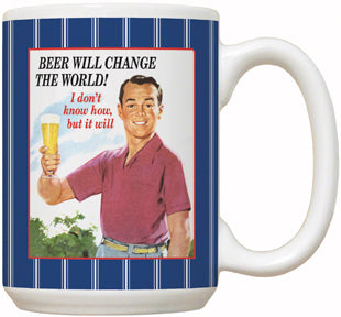 Beer Will Change The World - Fiddler's Elbow Mug