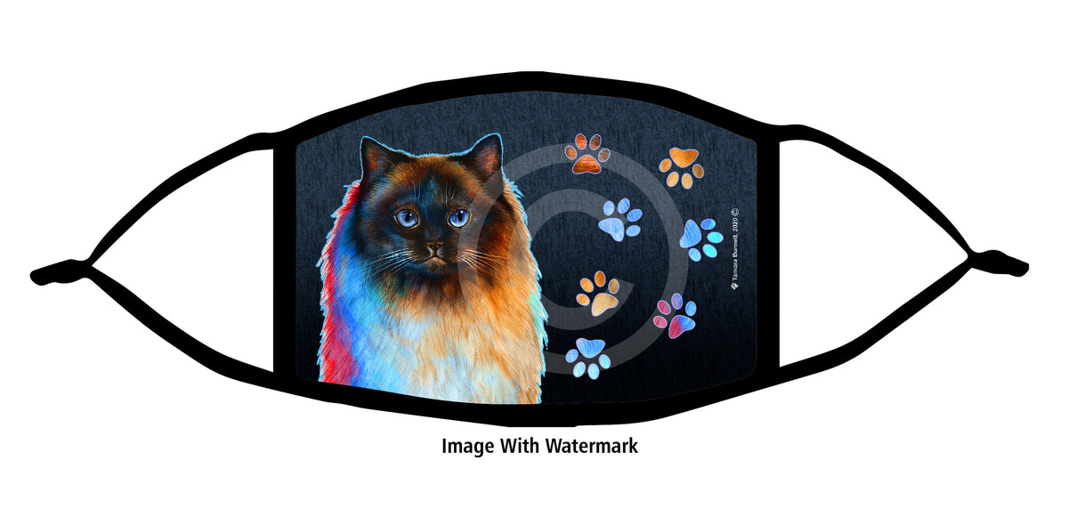 Himalayan Cat Face Mask