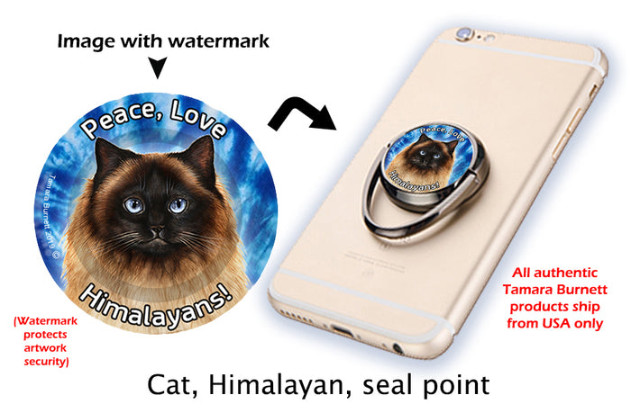 Himalayan Cat Phone Stand