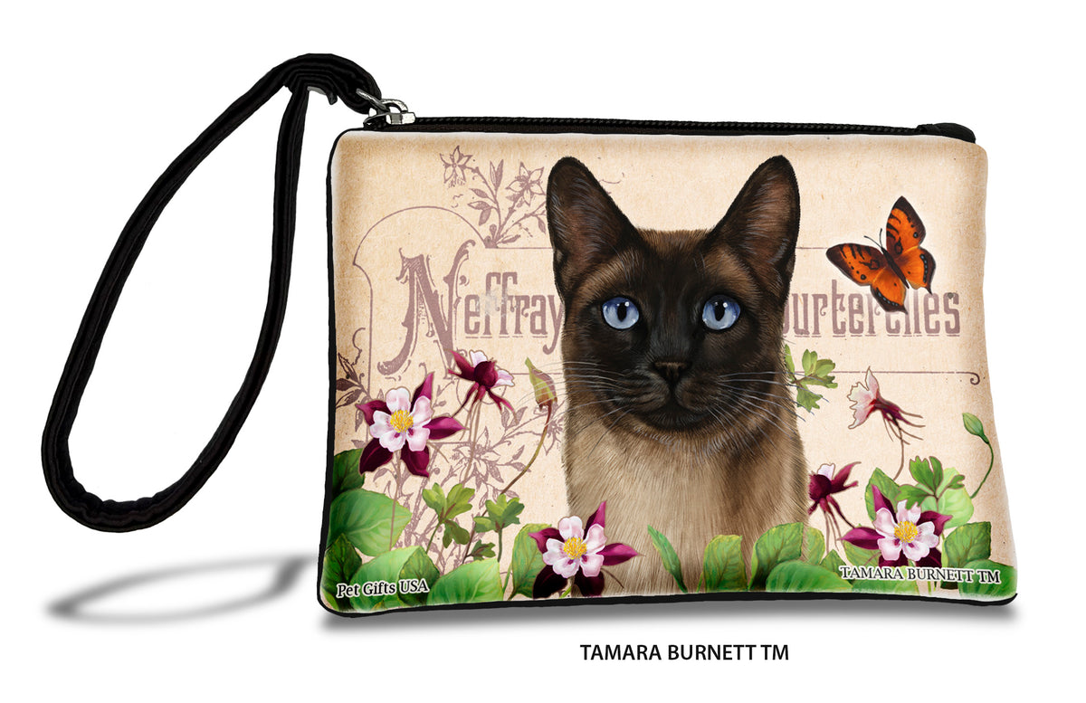 Siamese Cat Seal Point Zippees Pet Pouch
