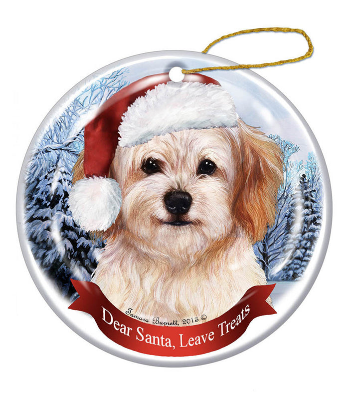 Cavachon - Dear Santa, Define Naughty Christmas Ornament