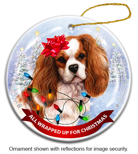 Cavalier King Charles Blenheim Ornament