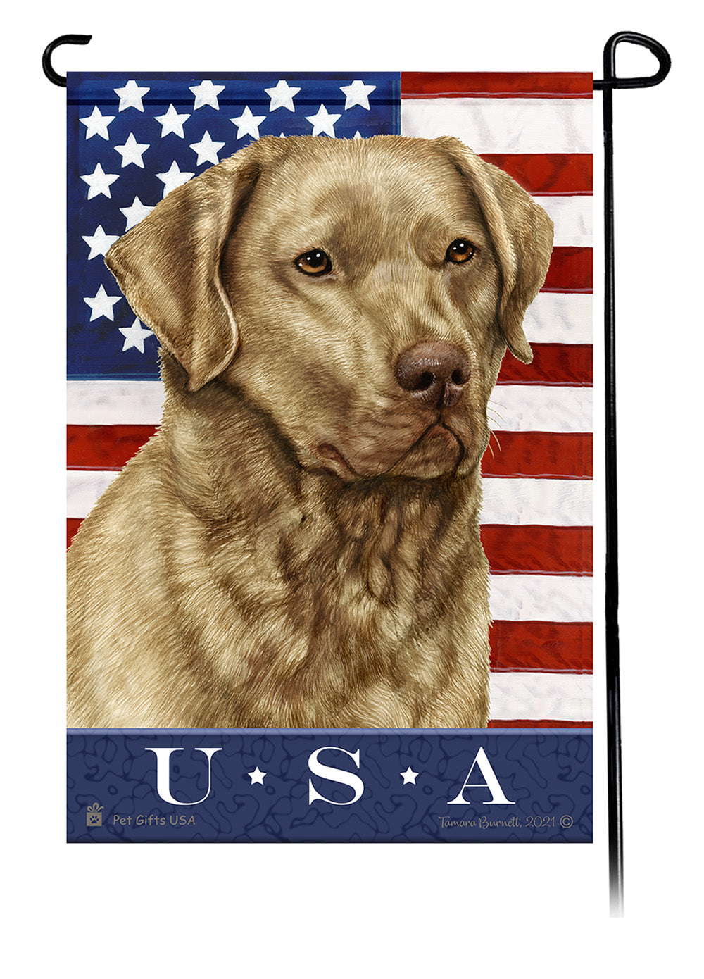 Chesapeake Bay Retriever True Blue - Garden Flag