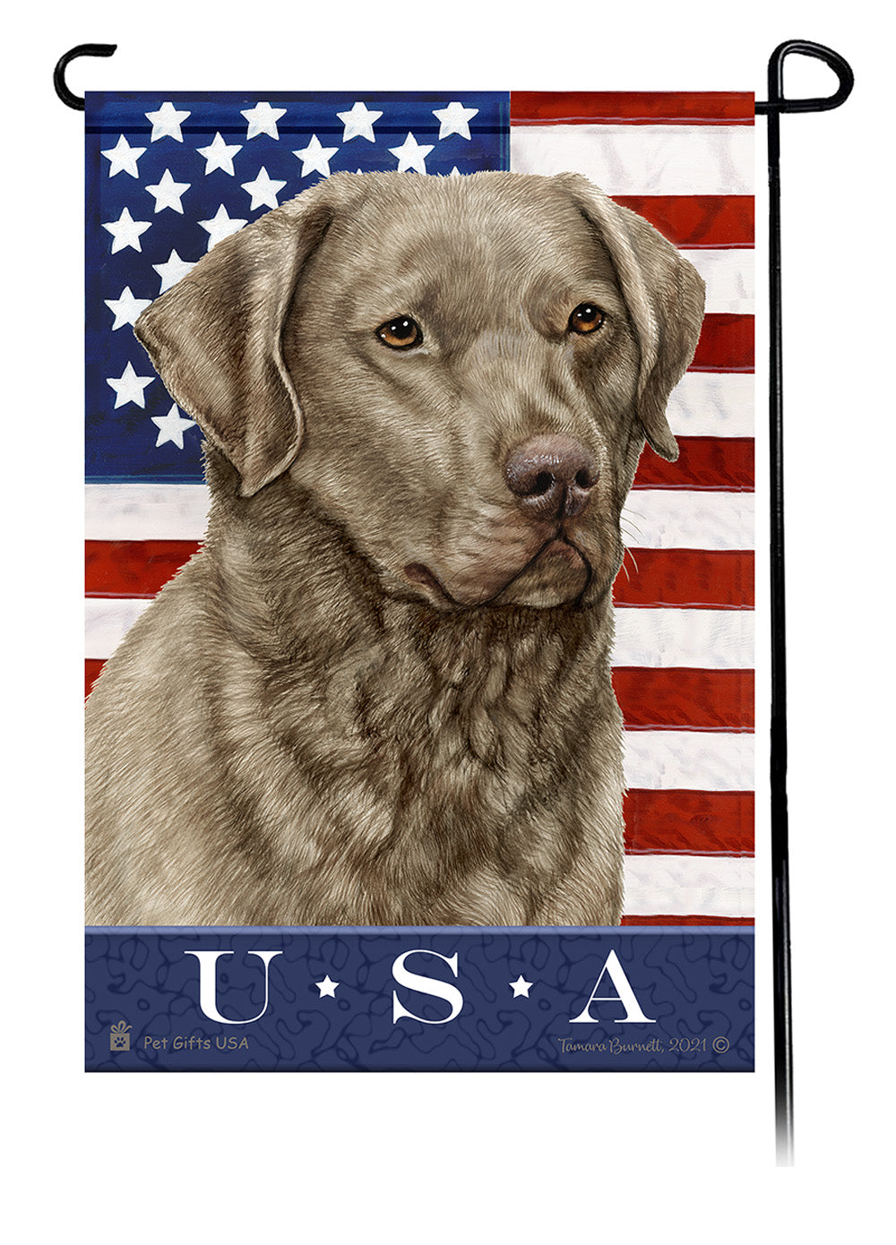 Chesapeake Bay Retriever True Blue - Garden Flag