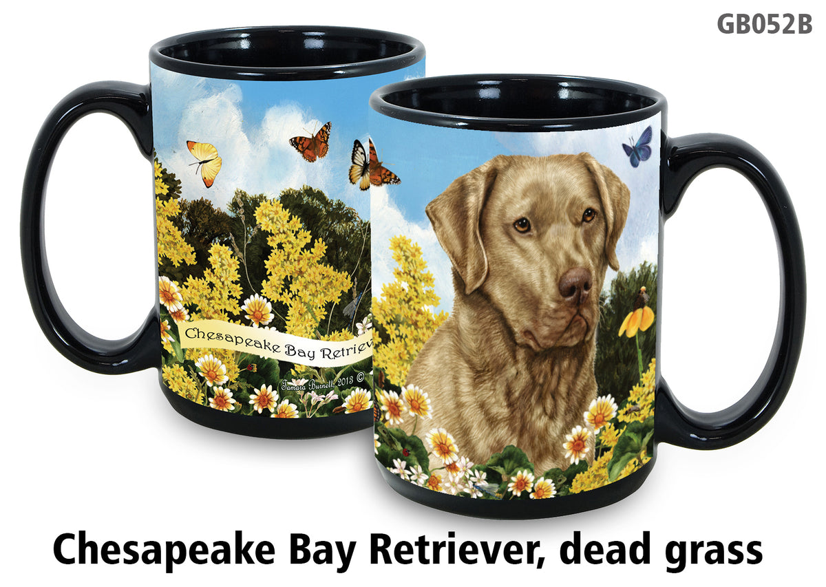 Chesapeake Bay Retriever Brown - Garden Party Fun Mug 15 oz