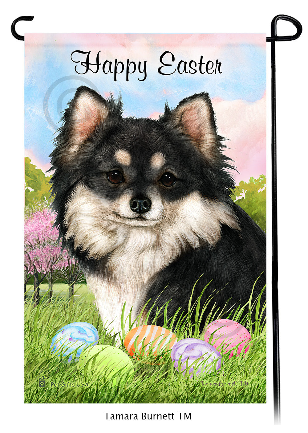 Chihuahua Happy Easter - Garden Flag