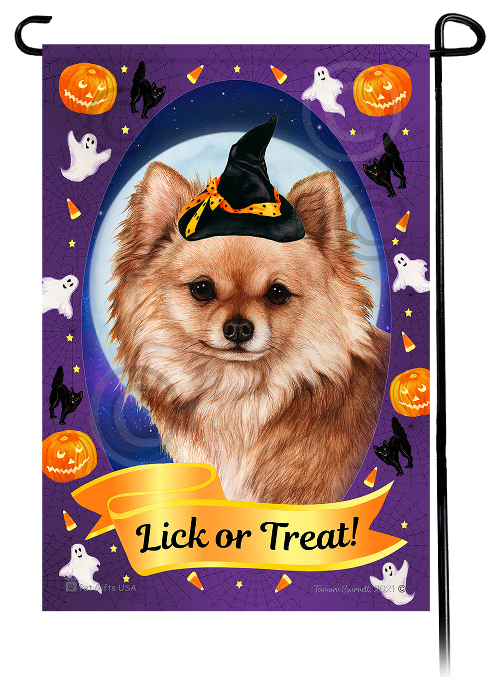 Chihuahua Halloween Howls - Garden Flag