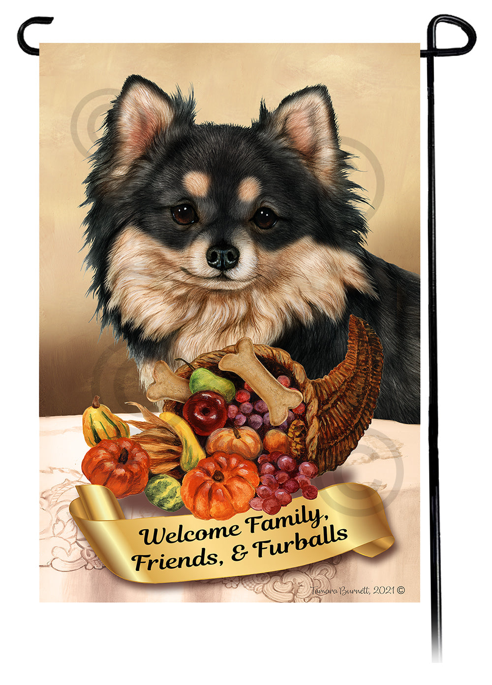 Chihuahua Thanksgiving - Garden Flag