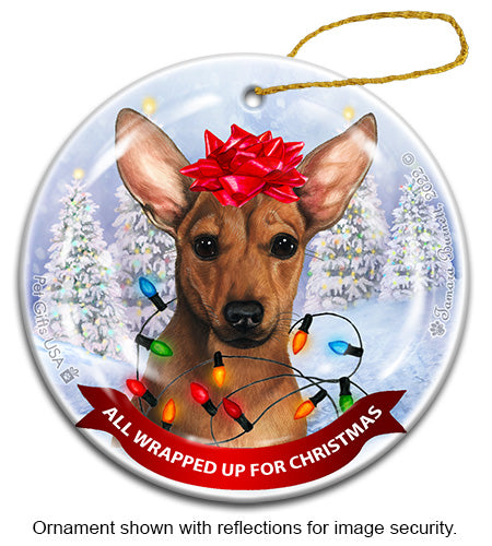 Chiweenie Red Ornament