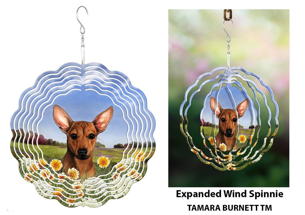 Chiweenie Red Wind Spinner