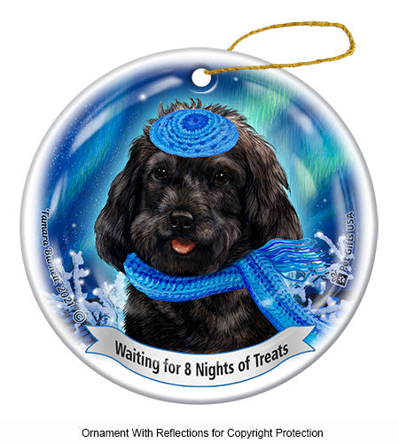 Cockapoo Hanukkah Ornament