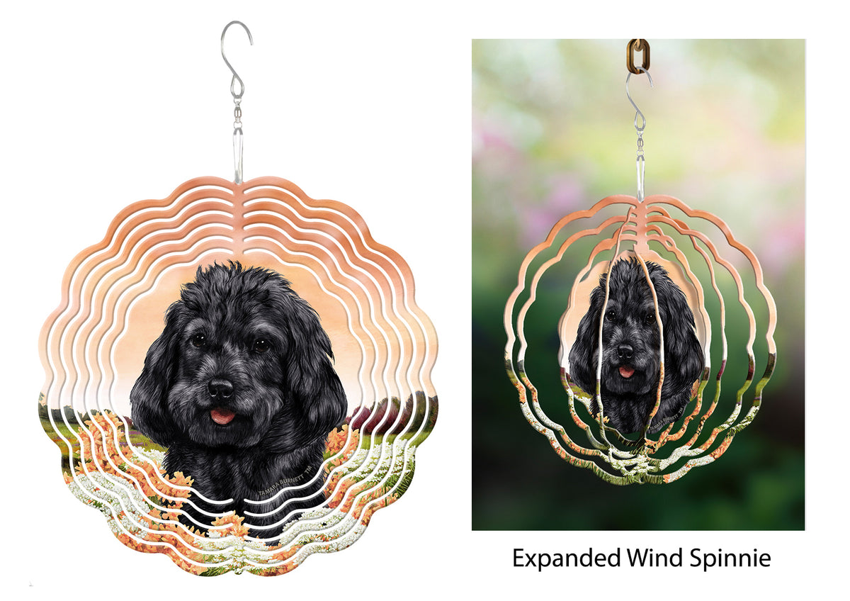 Cockapoo Black Wind Spinner
