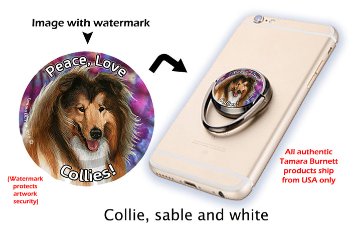 Collie Phone Stand