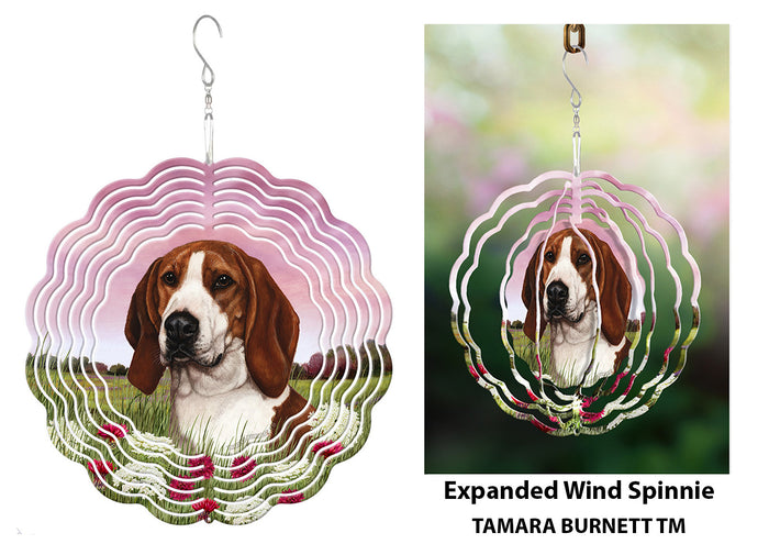 Treeing Walker Coonhound Wind Spinner