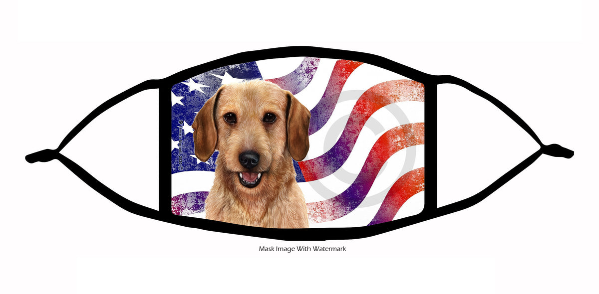 Dachshund (Wirehaired Wheaten) Face Mask