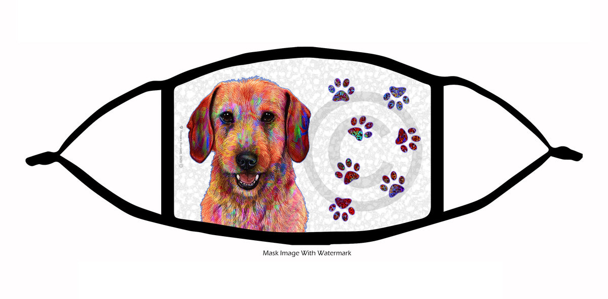 Dachshund (Wirehaired Wheaten) Face Mask